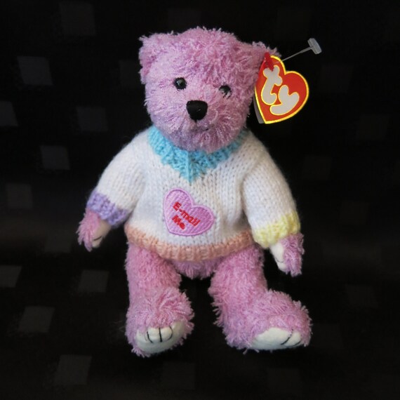 Ty bear - "E-mail Me" - Lancaster - The Attic Treasures Collection - Collectible