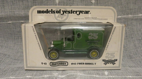 Models of Yesteryear - Y-12 Matchbox - 1912 Ford Model T - 25 Years of Models of Yesteryear