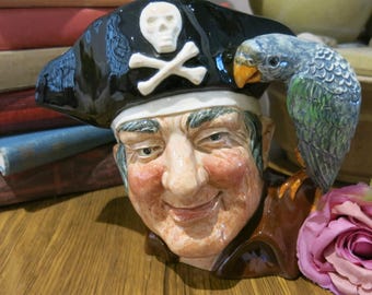 Vintage Royal Doulton Long John Silver Toby Jug D6335 - Etsy