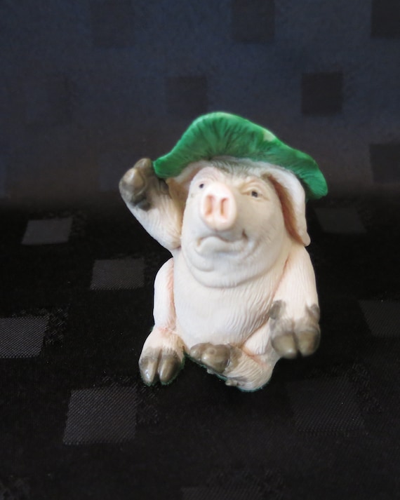 Vintage Piggin Pouring Down - by David Courbridge - 1993 - Collectible - Lovely Gift