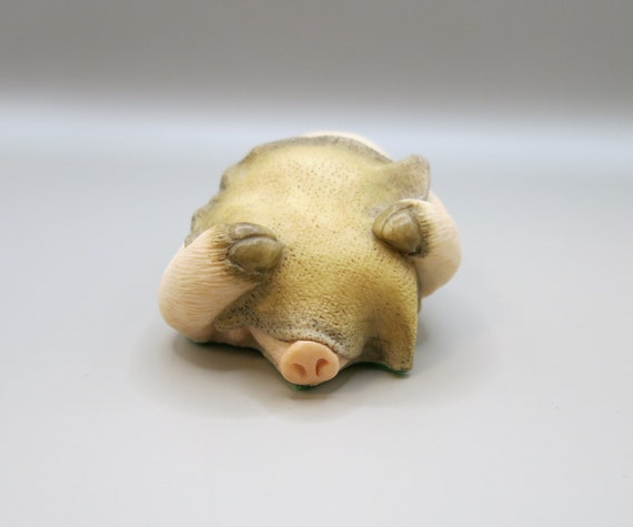 Piggin - Hangover - by David Corbridge -  Hand made 1997 - Collectible