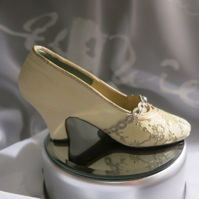 Miniature Collectible Shoe Ornament Vintage the Mayfair Etsy
