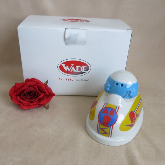 Vintage Mr Men Mr Bump Money Box Wade Collectible Great for Birth Gift or Christening Gift