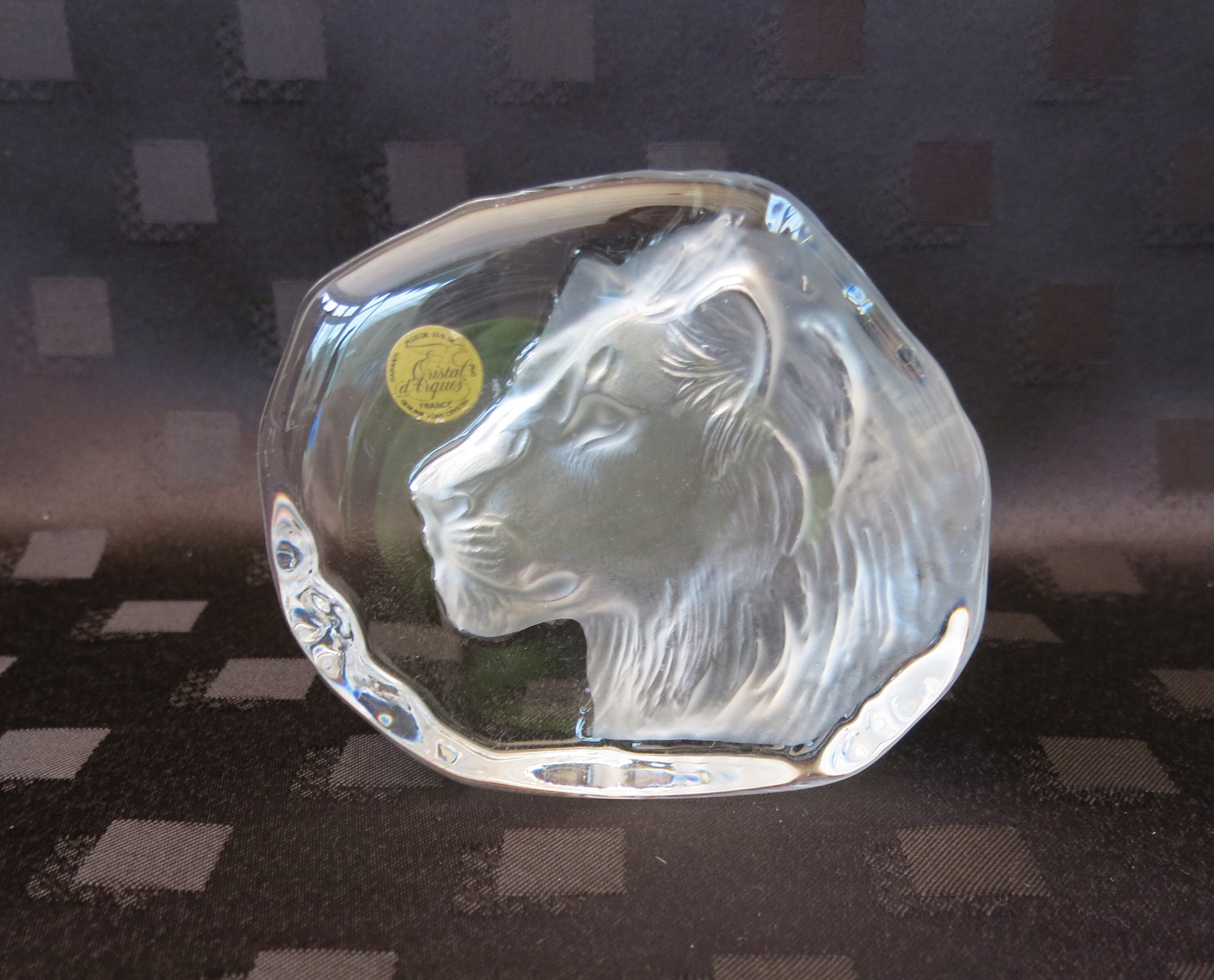 CRISTAL D'ARQUES TUILERIES of France 24% Lead Crystal Decanter w