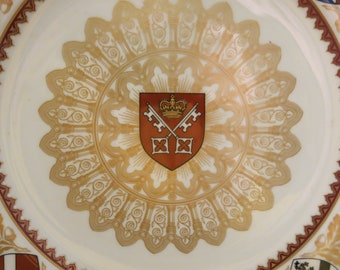 【未使用品アンティーク】Spode York Minster Plate 限定版 Vintage 1972 Limited Edition 