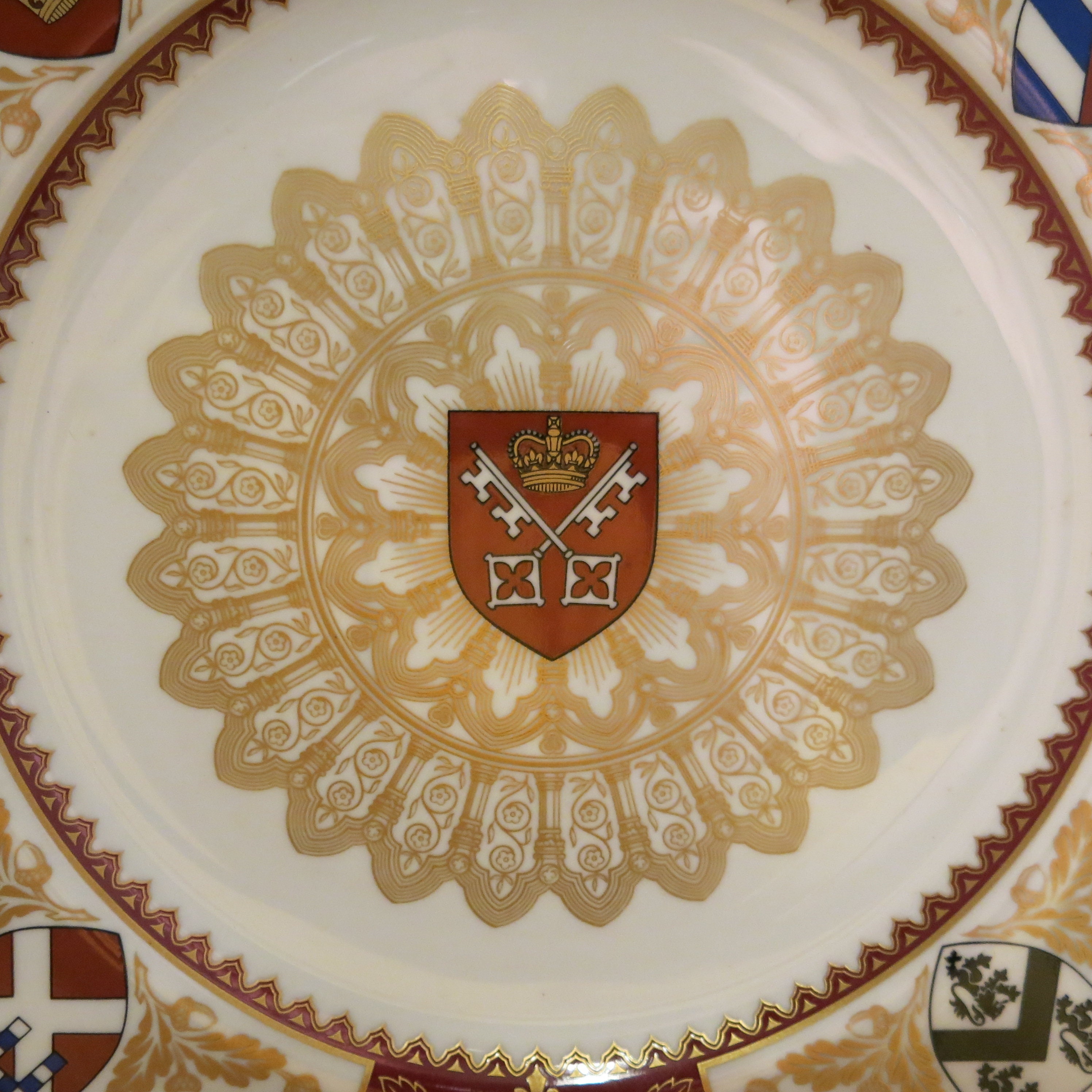 【未使用品アンティーク】Spode York Minster Plate 限定版 Vintage 1972 Limited Edition 