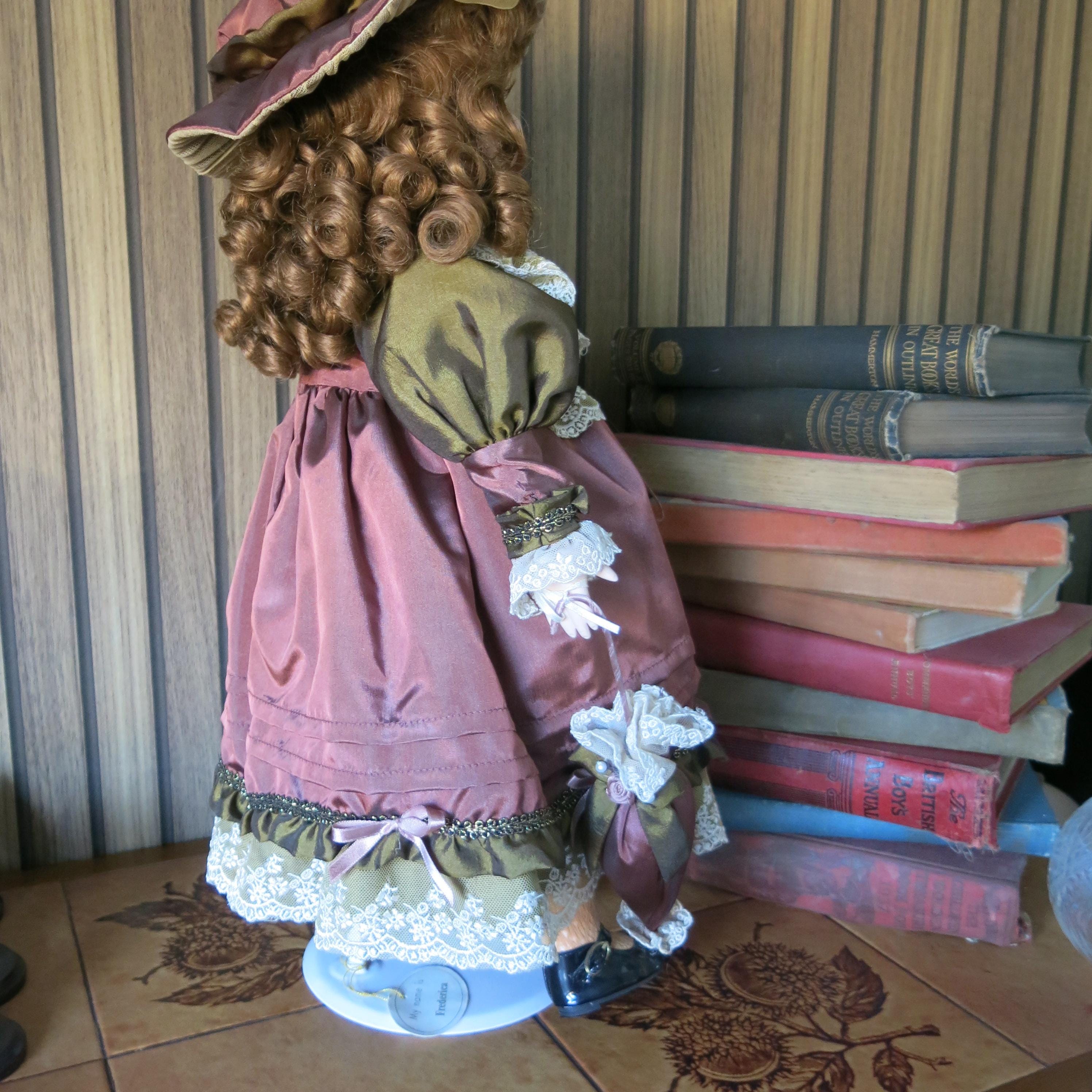 Vintage Porcelain Doll - Leonardo Collection - Frederica - Limited