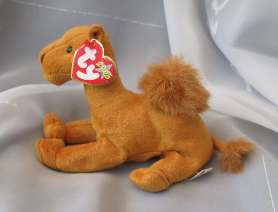 ty Beanie - 'Niles' - Camel - US 6th Generation - Collectible - Vintage - DOB 1st February 2000