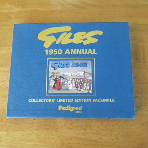 Giles Annual, 1950, Collectors' Limited Edition Facsimile by Pedigree Books, Vintage