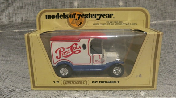 Models of Yesteryear - Y-12 Matchbox 1912 Ford Model T - Pepsi Cola