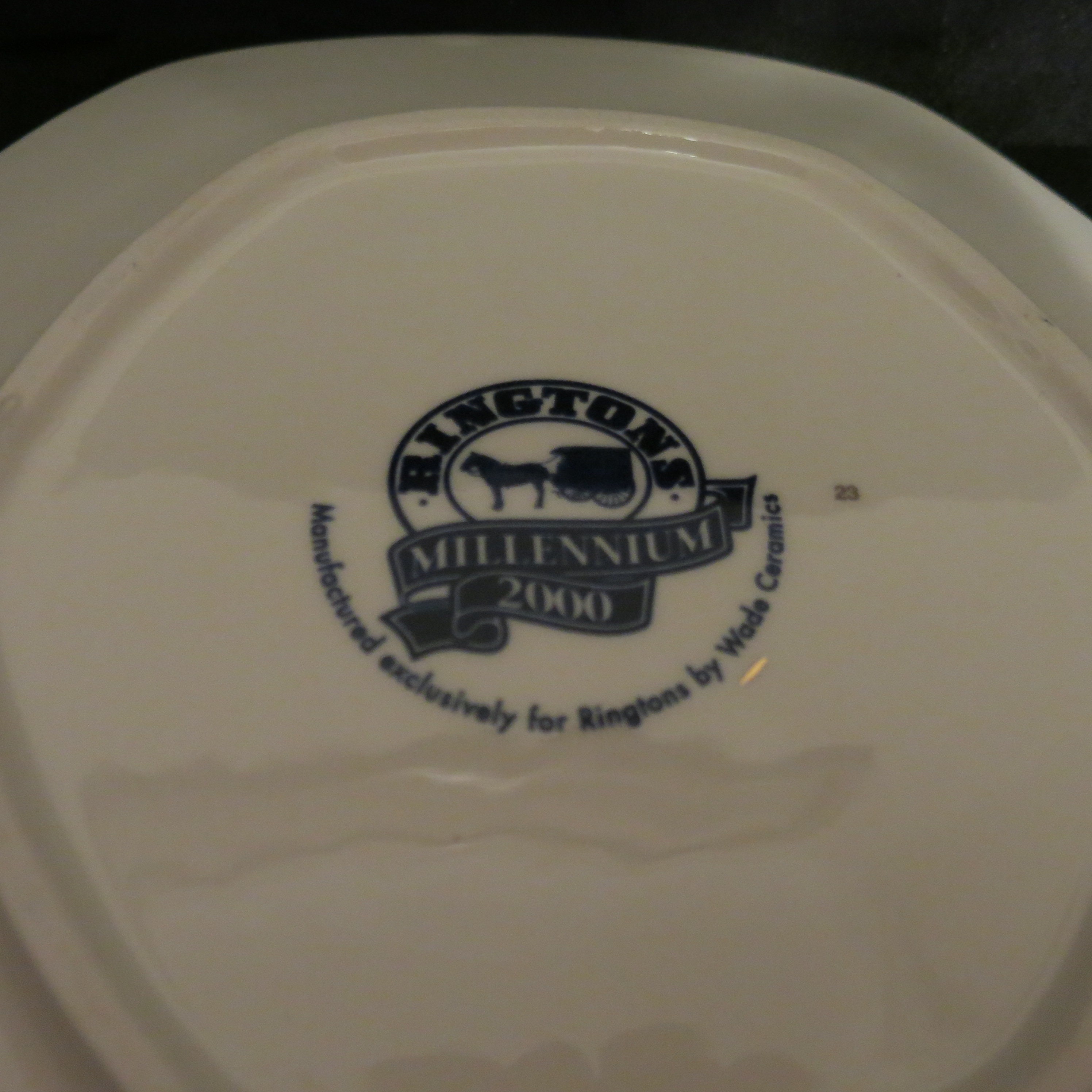 Ringtons Millennium Plate 記念プレート Ringtons Millennium Plate - 11 Inches - Vintage - Etsy UK