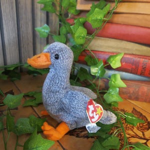 Vintage ty Beanie Original Baby Honks the Goose - 5:e generationen USA - Födelsedatum: 11 mars 1999
