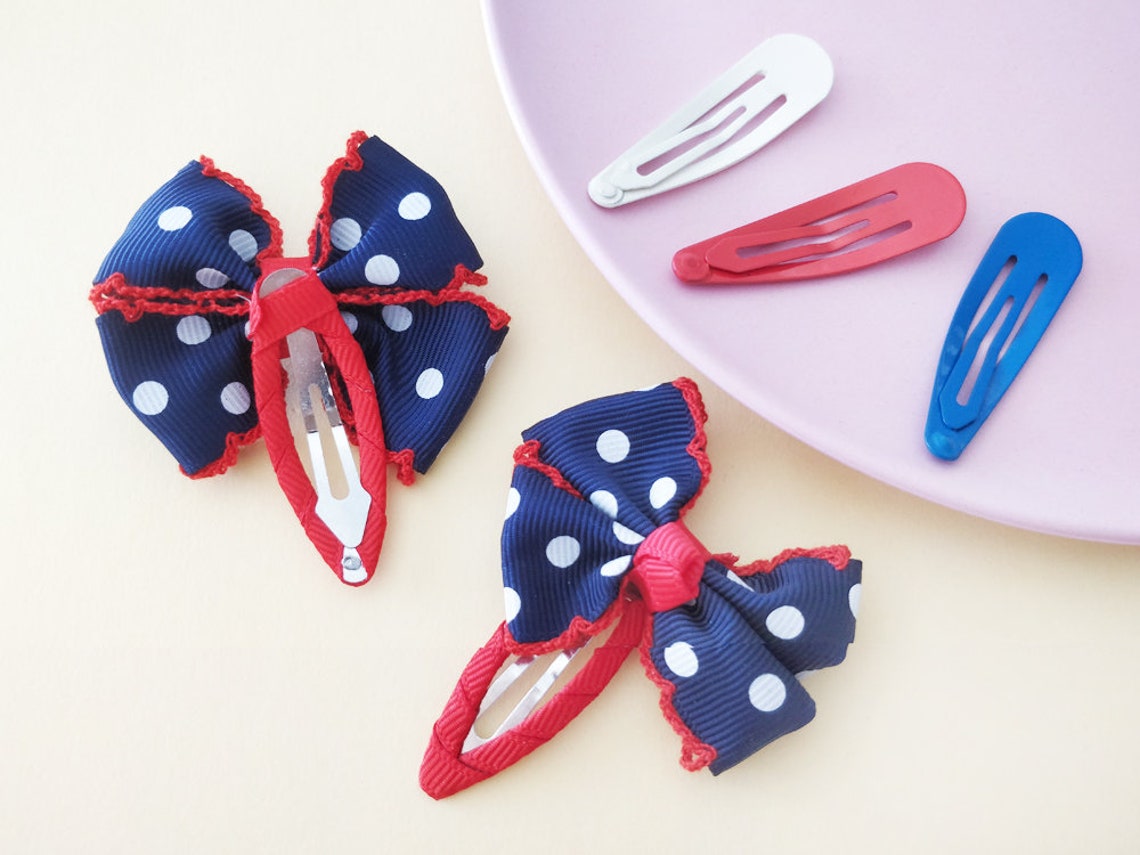 5 Pack Girls Hair Clips Toddler Hair Clips American Hair Etsy