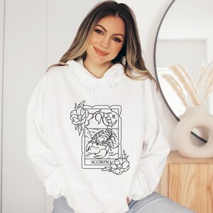 Scorpio Gifts, Scorpio Birthday, Scorpio Sweatshirt, Zodiac Sweatshirt, Astrology Sweatshirt, Zodiac Gifts, Astrology Gifts, Boho Sweatshirt