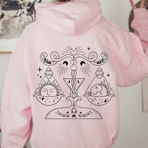 Sweat-shirt Zodiac, Cadeaux Astrologie, Cadeaux Anniversaire Zodiaque, Cadeaux Poissons, Cadeaux Sagittaire, Cadeaux Capricorne, Cadeaux Scorpion, Cadeaux Balance, Lion