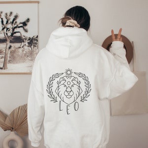 Leo Gifts, Leo Birthday, Leo Sweatshirt, Leo Hoodie, Zodiac Sweatshirt, Astrology Sweatshirt, Leo Lion Pullover, Zodiac Birthday Gifts