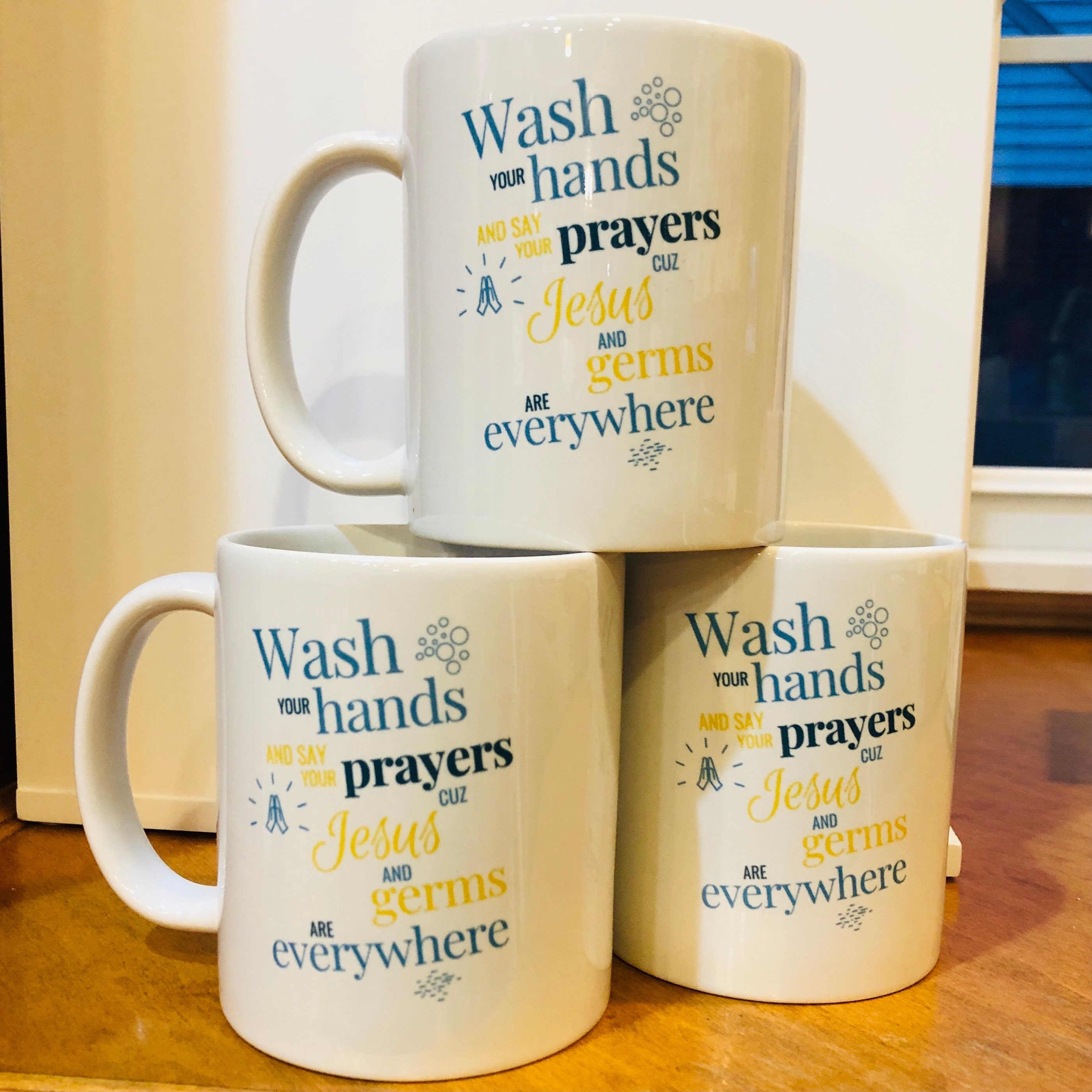 Tasse Émaillée Trendation Jésus Christ - Cadeau Foi, Église, Bible - Idée Chrétienne