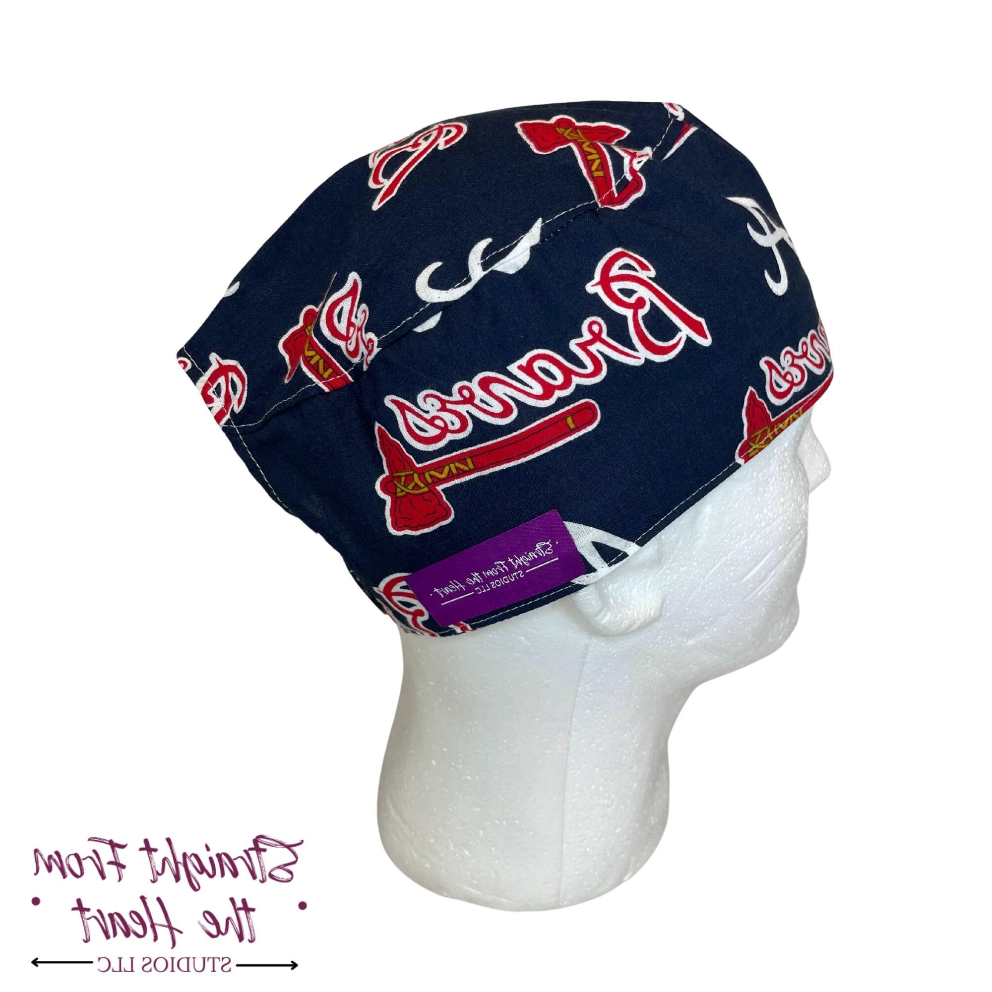 Mens Snapback Scrub Cap, Snap Back Unisex Surgical Cap, Mens Cap