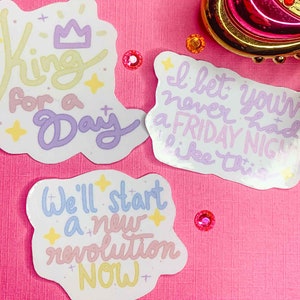 Pierce the Veil King for a Day Collide With the Sky Vinyl Waterproof Sticker