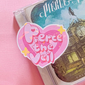 Pierce the Veil Kawaii Metal Band Holographic Vinyl Waterproof Sticker
