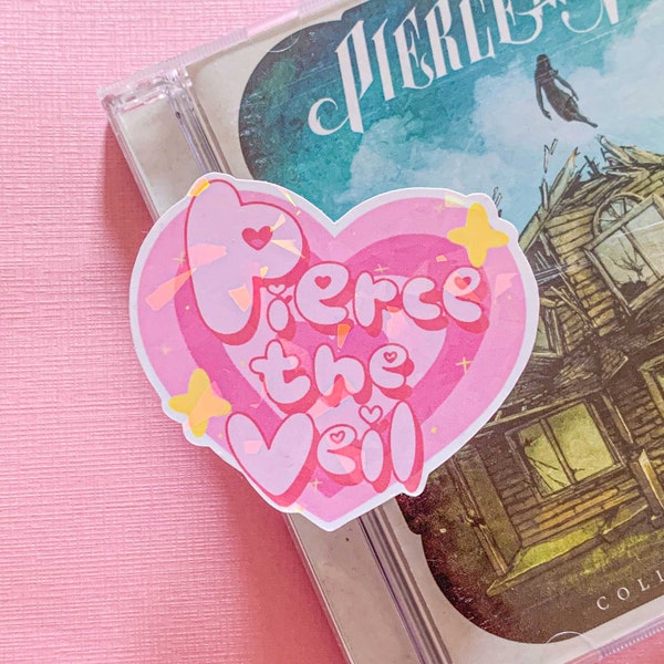 Pierce the Veil Kawaii Metal Band Holographic Vinyl Waterproof Sticker