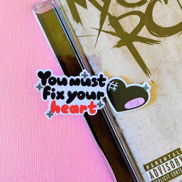 My Chemical Romance MCR The Foundations of Decay Emo Song Lyrics | Glossy Vinyl Waterproof Sticker