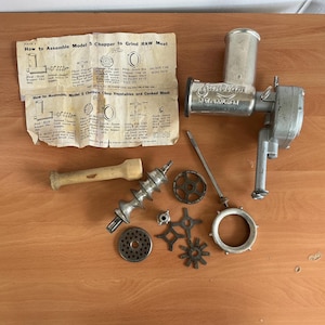 Vintage SUNBEAM MIXMaster Modell 5 Fleischwolf Food Chopper Befestigung