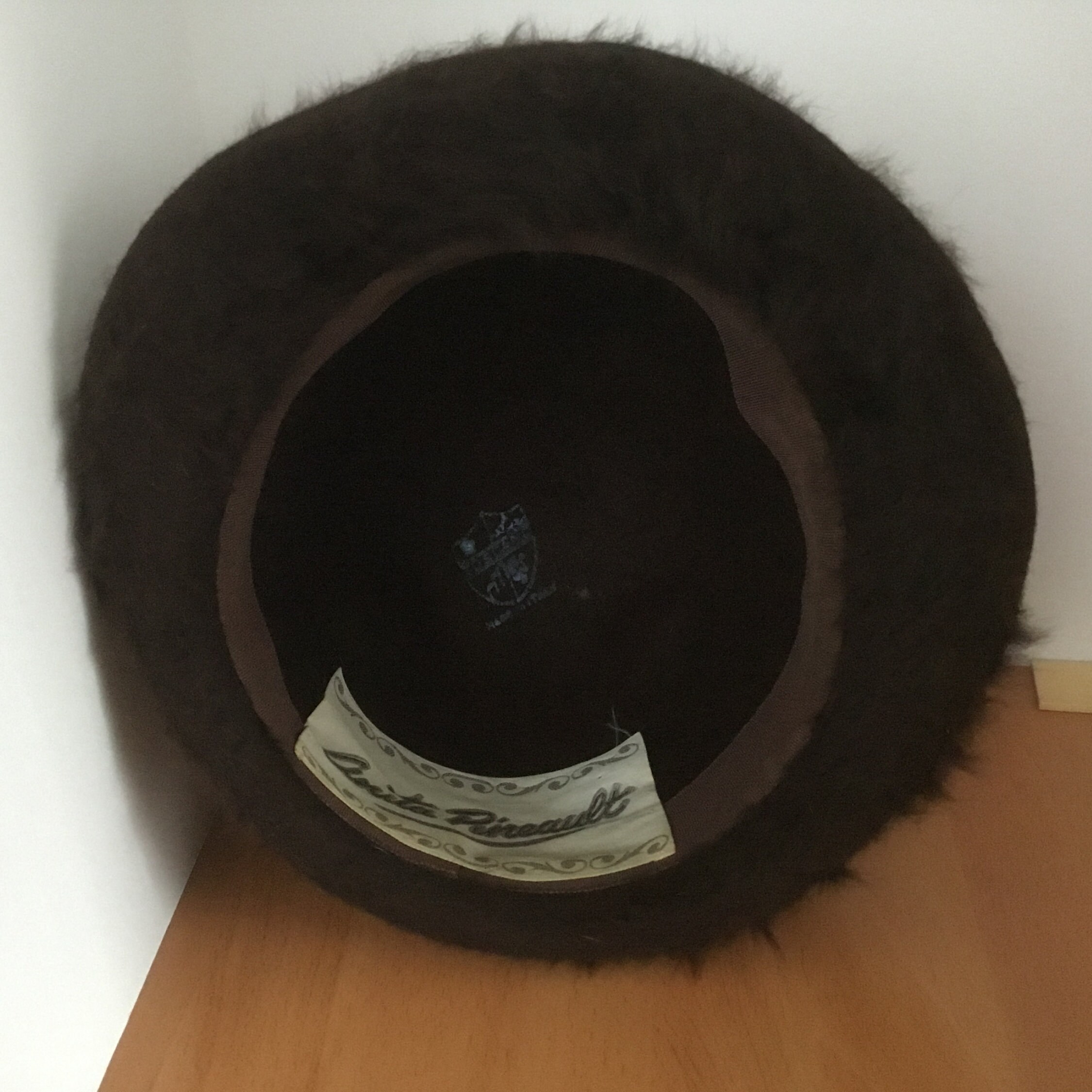 Vintage ultra rare atelier fur hat by  Designer Anita Pineault. Vintage Anita Pineault Hat - Etsy main image 3