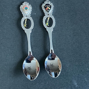 Vintage Nashville Music City Collector Spoon Souvenir with a Dangling Guitar