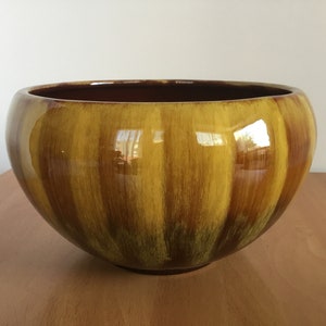 vintage Blue Mountain Pottery BMP Harvest Gold Bol 8 »