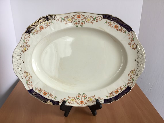 英国 Alfred Meakin プレート 4枚 アンティーク ヴィンテージ Vintage Platter Golden Glory by Alfred Meakin, Zenith Shape