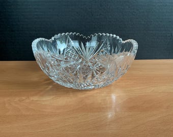 Vintage EAPG (Early American Pattern Glass) Glasschüssel