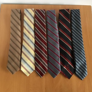 Vintage Striped Necktie