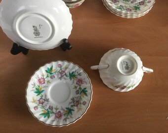 ヴィンテージ チャッツワース ピンク パープル ロイヤル ドルトン