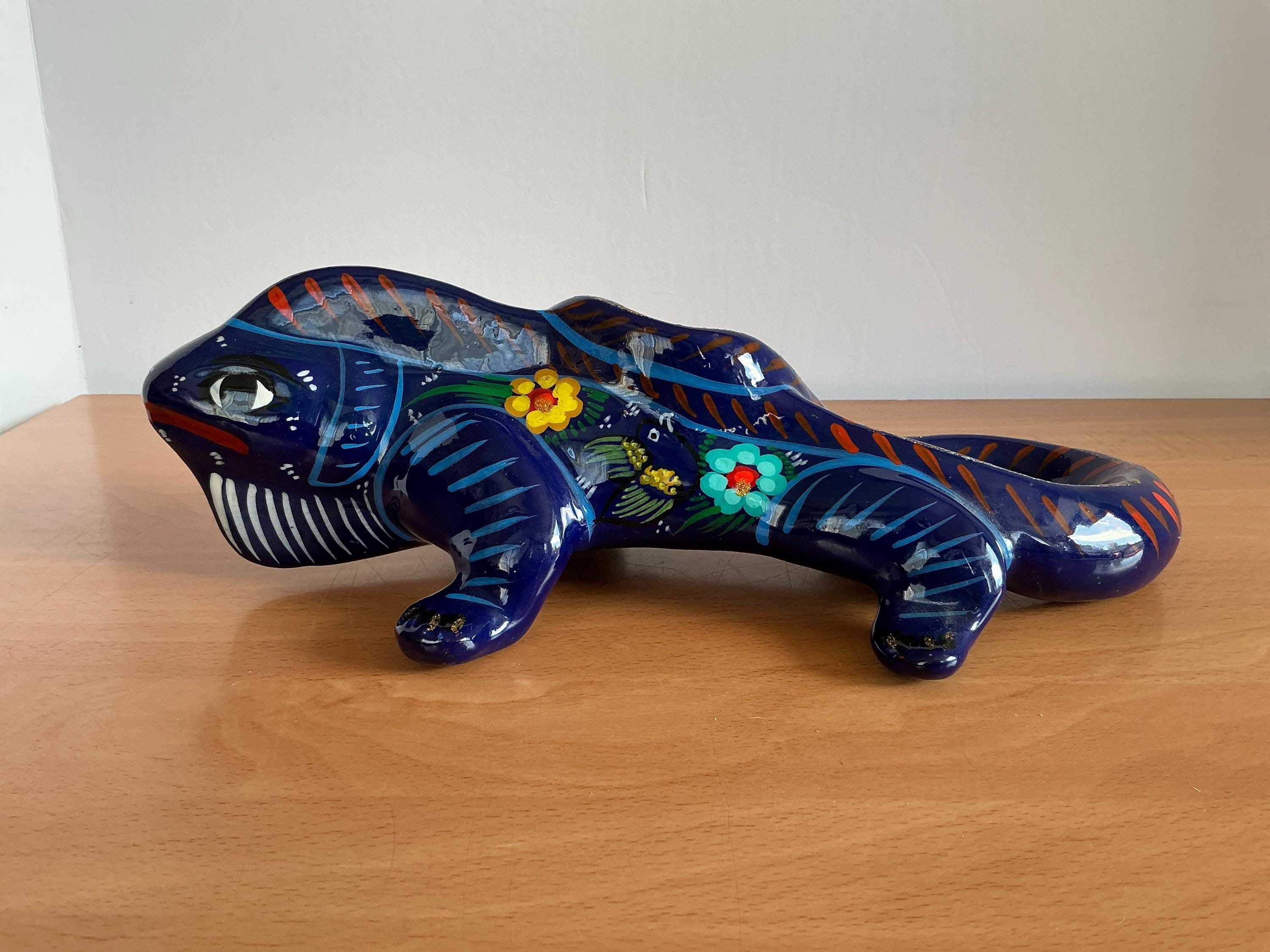 Mexican clay lizard - Etsy 日本