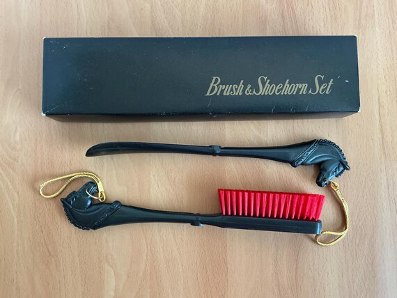 Lot Brosse Et Chausse-pied - Nécessaire à Chaussures D'occasion