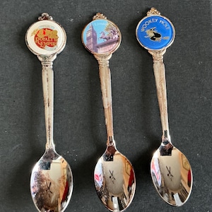 Vintage SILVER PLATED Tea Spoon Collector Spoon Souvenir ENGLAND