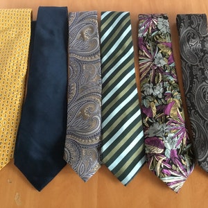 Vintage Pure Silk Necktie