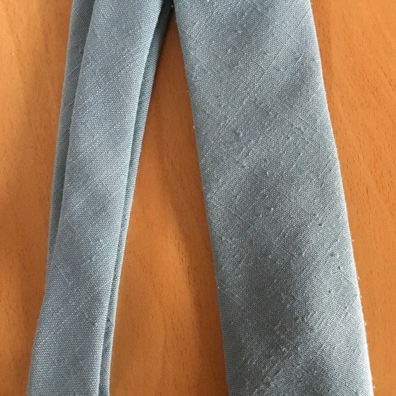 Vintage Solid Coloured Necktie - image 5