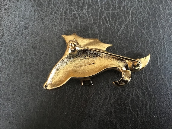 Broche Vintage Poisson Résine – Bijou Unique Créateur, Collector 1813