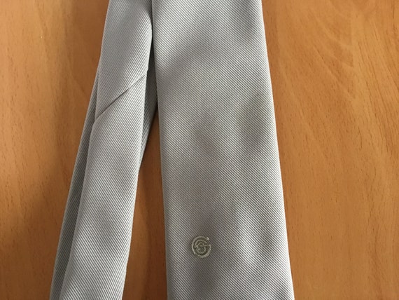 Vintage Solid Coloured Necktie - image 7