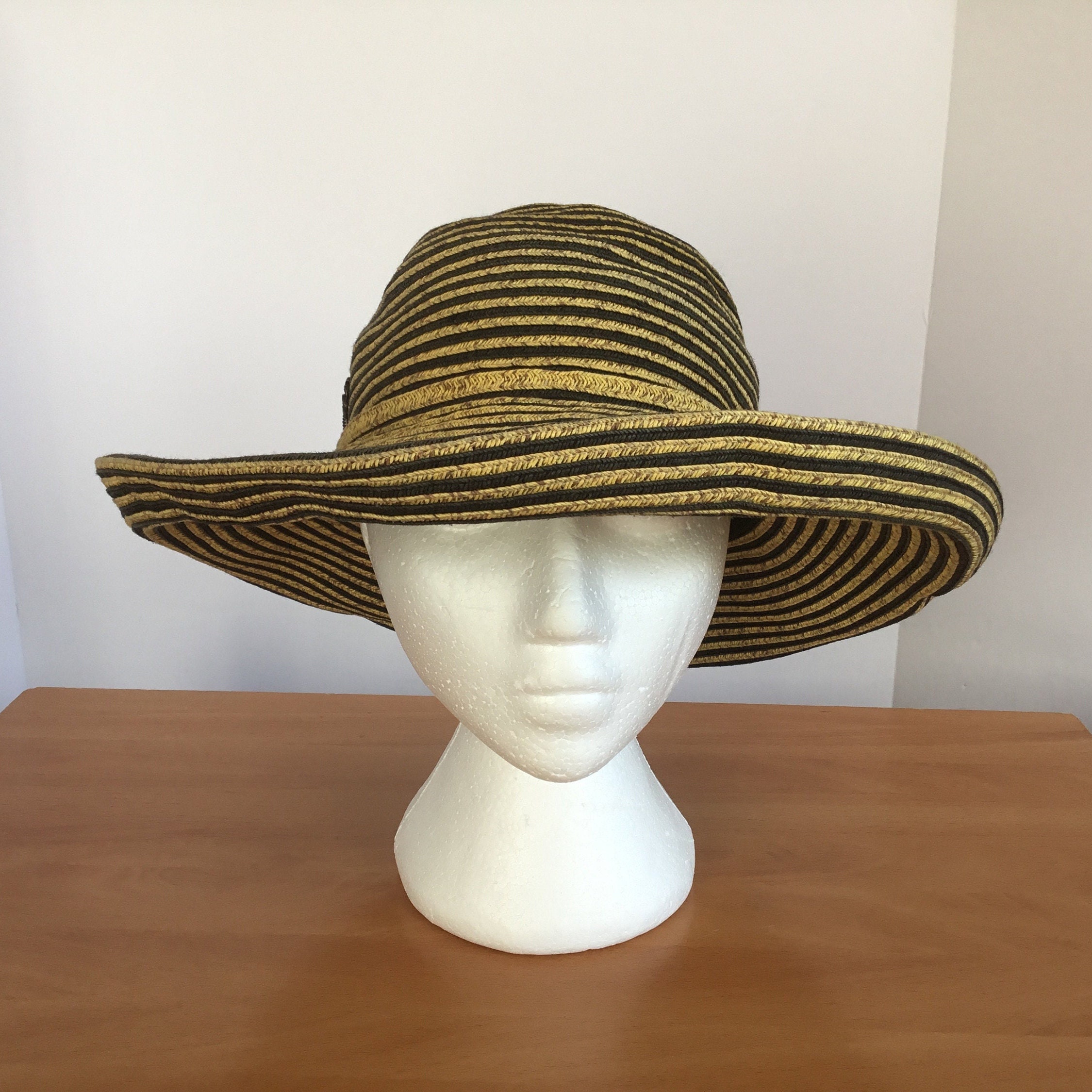 Vintage Womens Sun Hat Sun N Sand Headwear Etsy UK