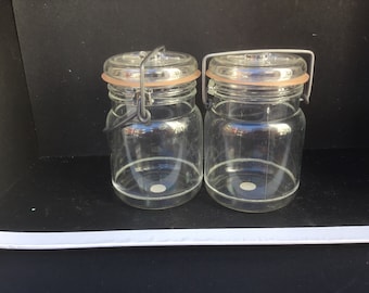 Saleros y pimenteros de acrílico transparente vintage decoración de cocina