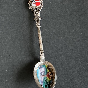 Vintage Garmisch Partenkirchen Germany Collector Spoon Souvenir