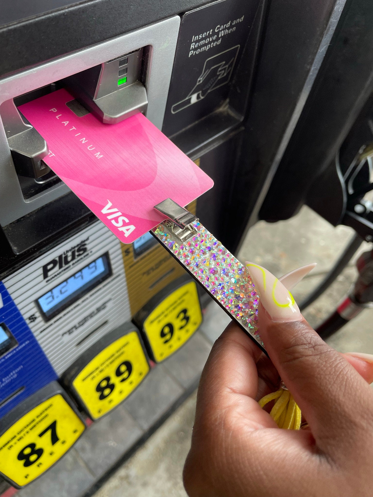 Credit Card/ Debit Card Snatcher keychain Etsy