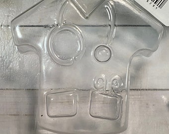 Medical Gown Plastic Mold: Soap, Bath Bomb, Chocolate, Candy