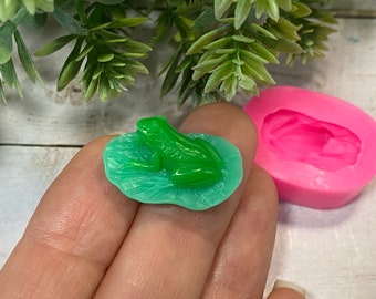 Tiny Frog Silicone Mold-Craft Mold-Cupcake Fondant Mold