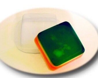 Square Shaped Plastic Mold-Soap Mold-Bath Bomb Mold-Chocolate Mold-Candle Mold-Craft Mold