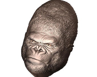 Gorilla Mold-Monkey Mold-Animal Mold-Primate Mold-Bath Bomb Mold-Chocolate Mold-Soap Making Supplies-Craft Mold