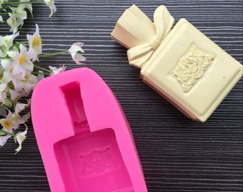 Perfume Bottle Silicone Mold-soap Mold-candle Plaster 